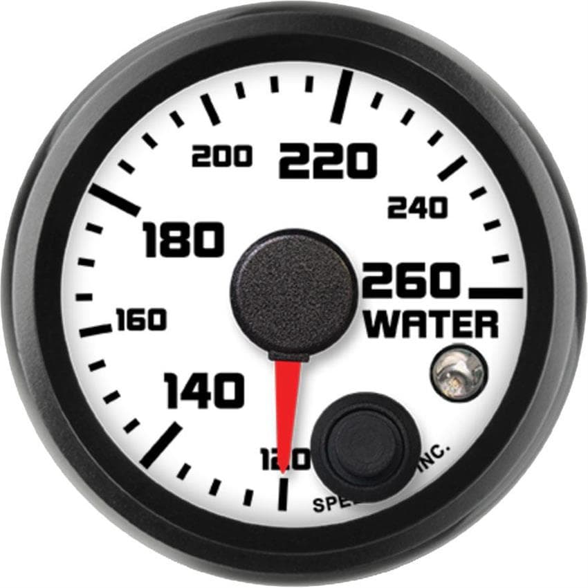Speedhut R2-WT1-SXL 2-1/16" Water Temperature Gauge, 120-260°F