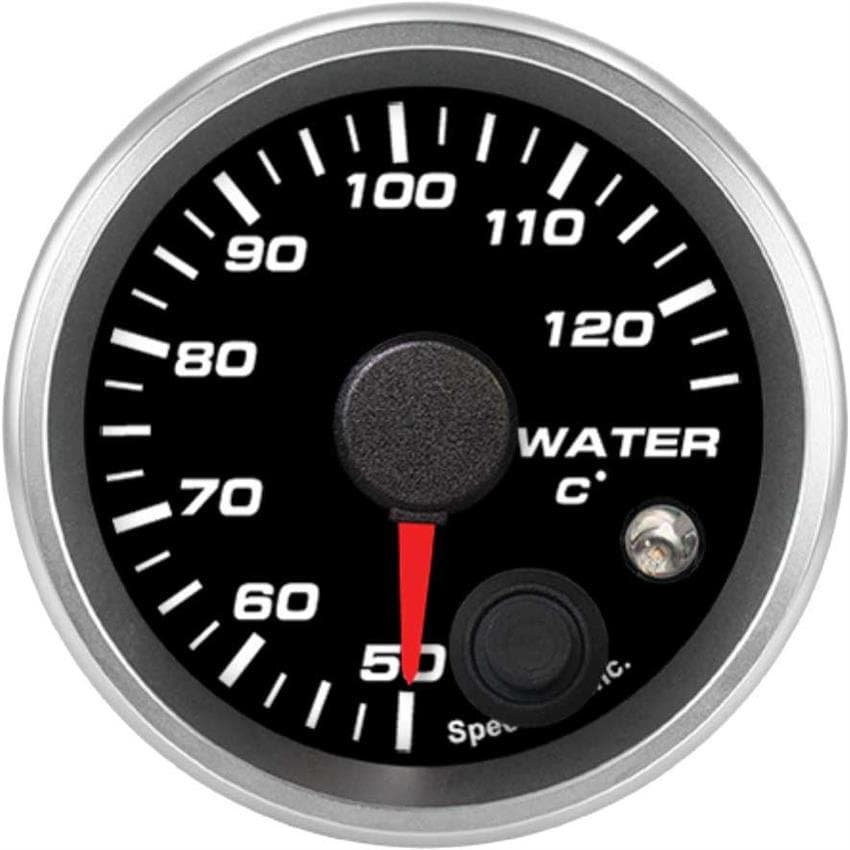 Speedhut R2-WT2-REV 2-1/16" Water Temp Gauge 50-125C w/Warning