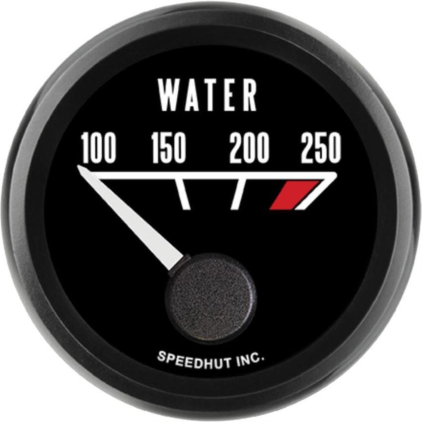 Speedhut L2-WT3-PTC 2-1/16" Water Temperature Gauge, 120-260°F