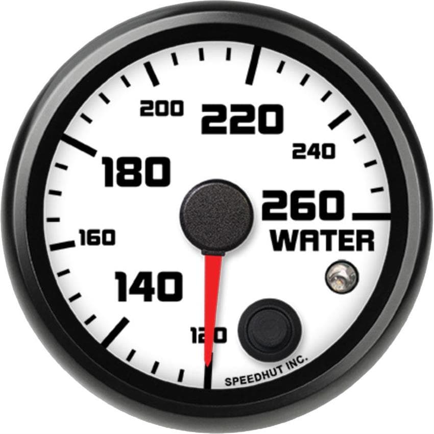Speedhut R25-WT1-SXL 2-5/8" Water Temperature Gauge, 120-260°F