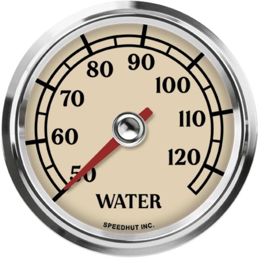 Speedhut L25-WT2-ATQ 2-5/8" Water Temp Gauge, 100-300F