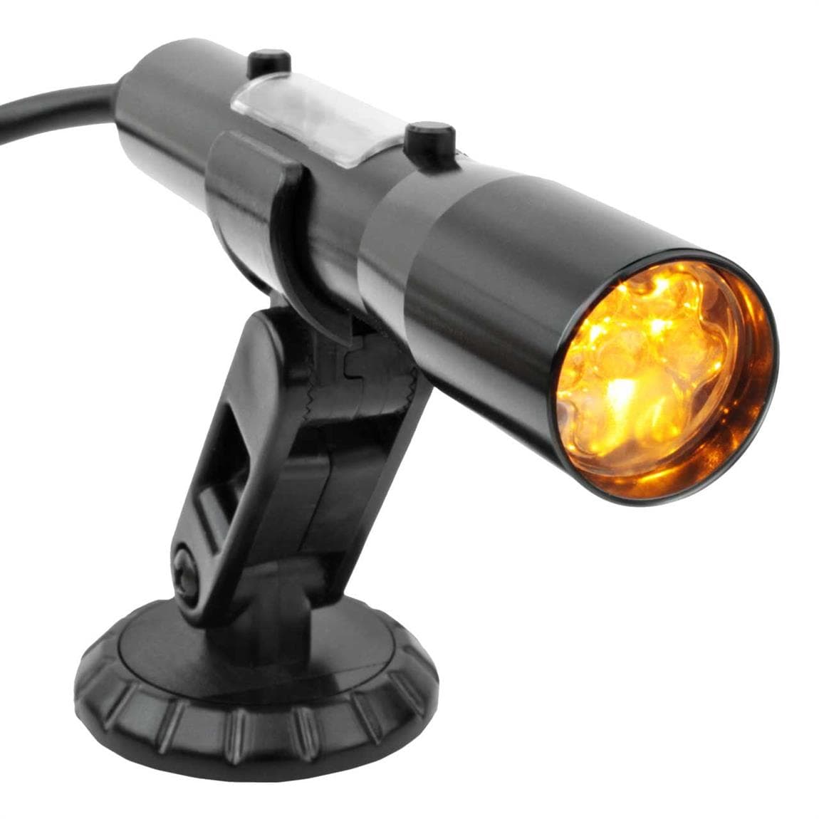 Speedhut A-156 SST Shift Light, Yellow LEDs with Black Aluminum