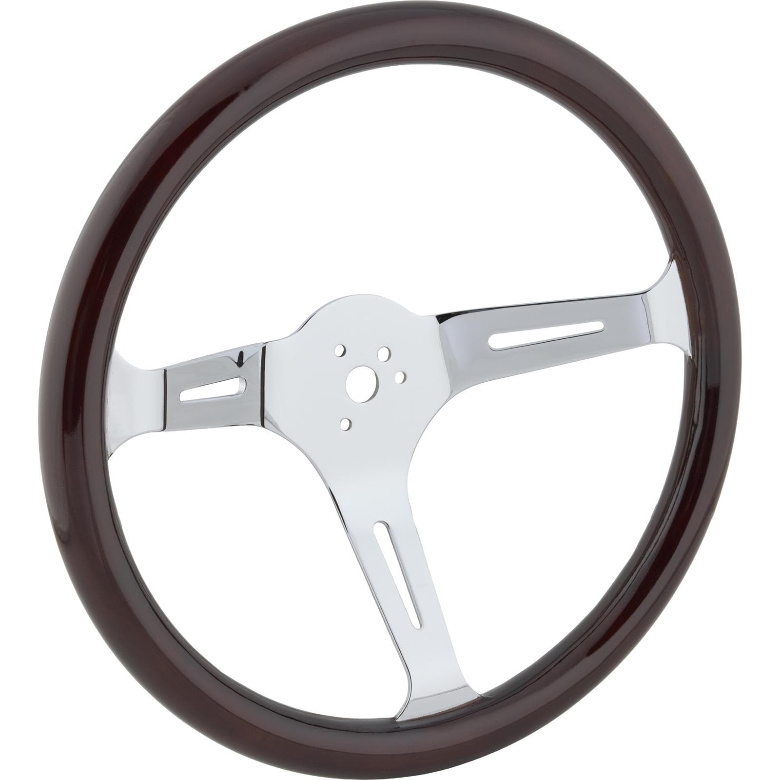 EMPI 79-4021-7 Dark Classic Wood Steering Wheel, 15 x 3, 31mm