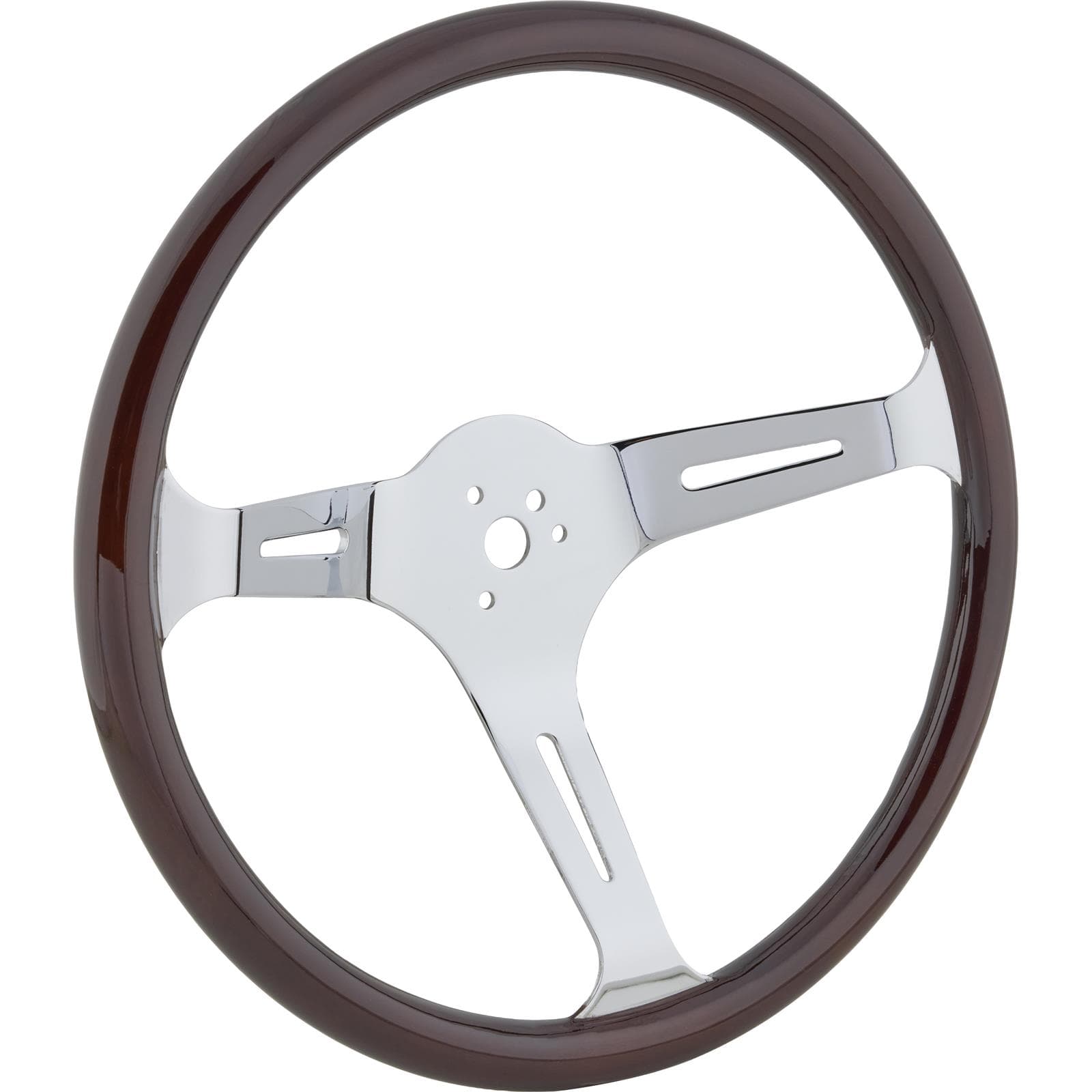 EMPI 79-4022-7 Dark Classic Wood Steering Wheel, 15 x 3, 23mm