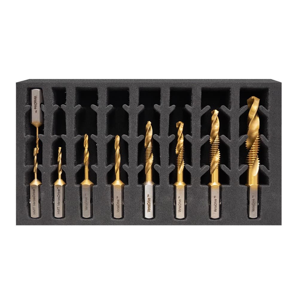 Holemaker Technology 301126-SET2 Versadrive Drill Tap Sets - 9 Pc