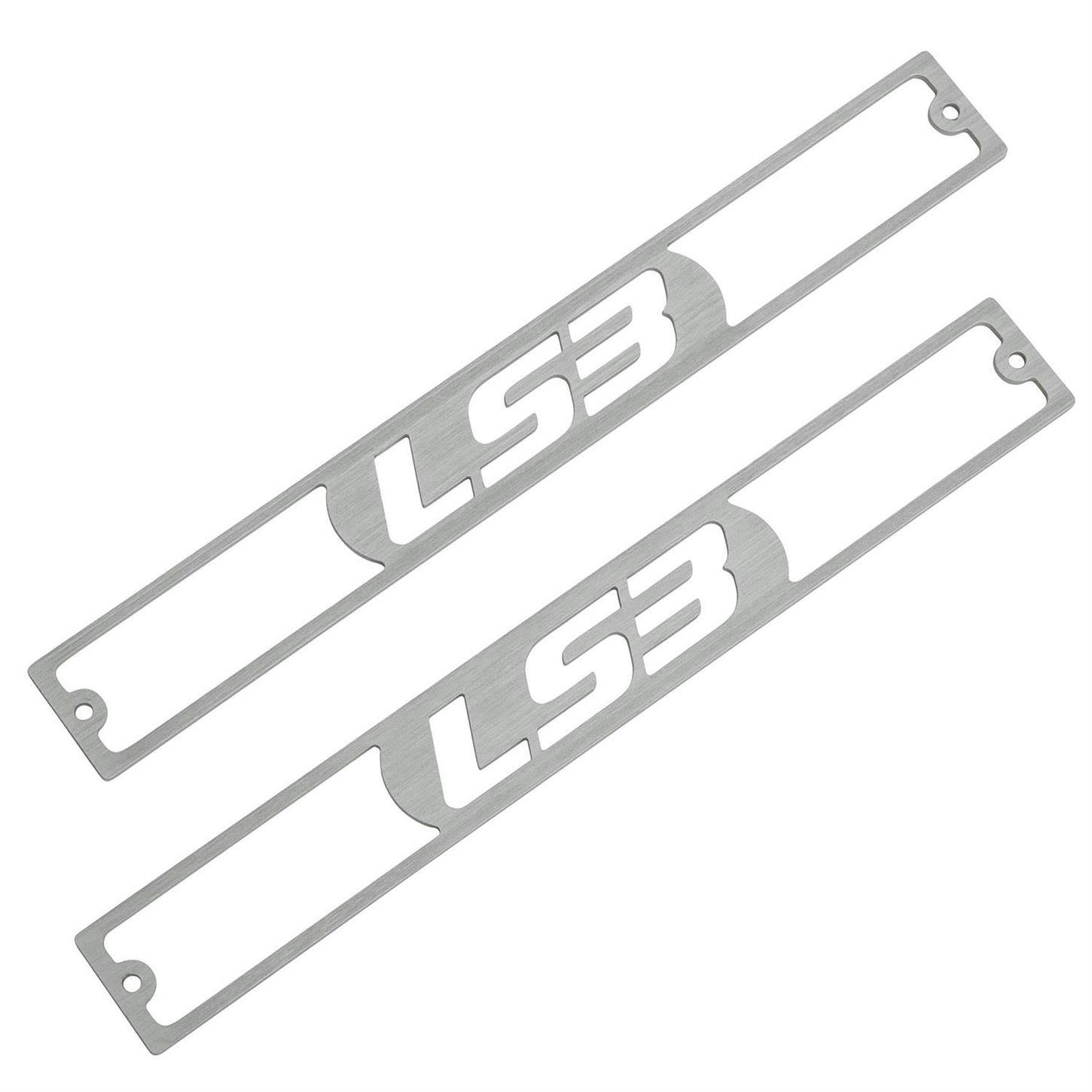 AVS Motorsports IBK-0015 LS3 Insert Badge, Aluminum, Pair