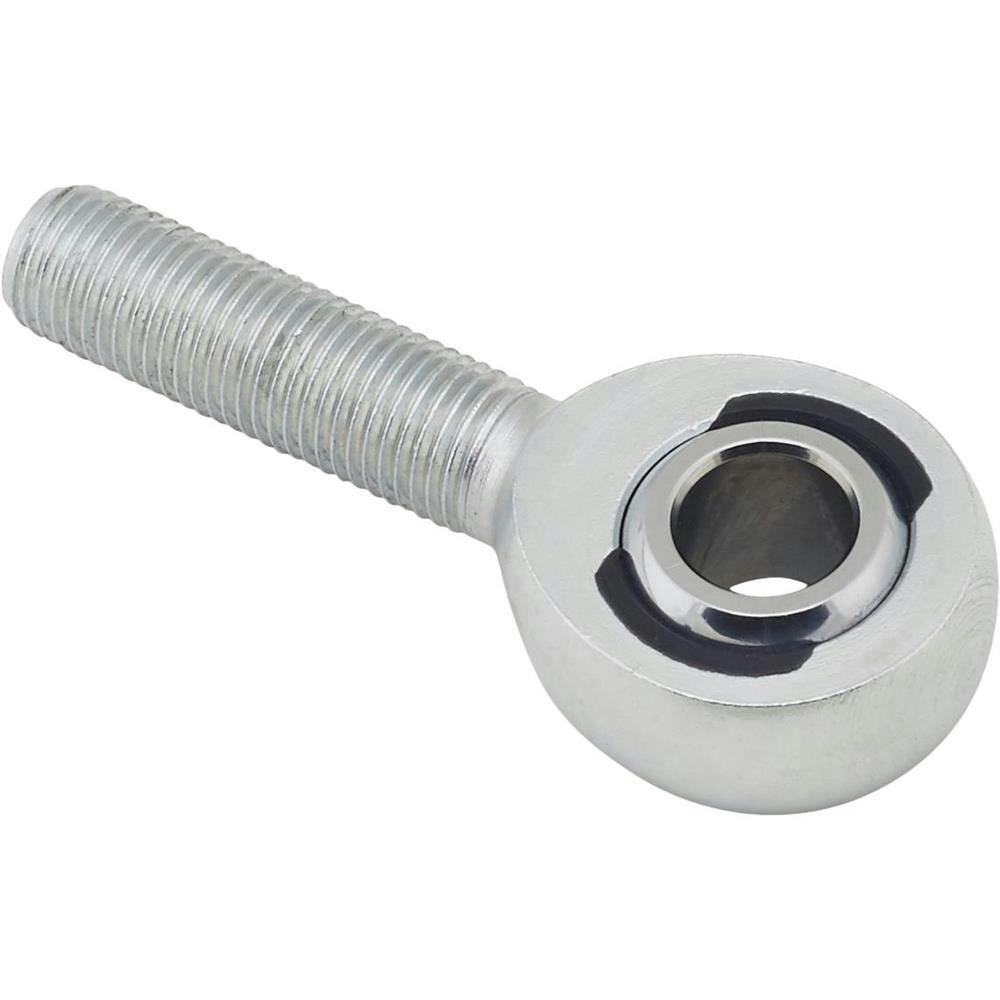 Precision Carbon Steel RH Male Heim Joint Rod End, 3/8 Inch, Each