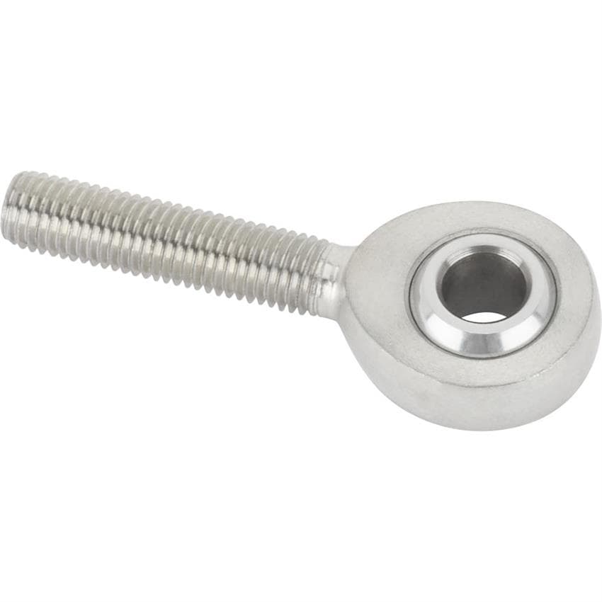 Precision Carbon Steel LH Male Heim Joint Rod Ends, 5/16 Inch