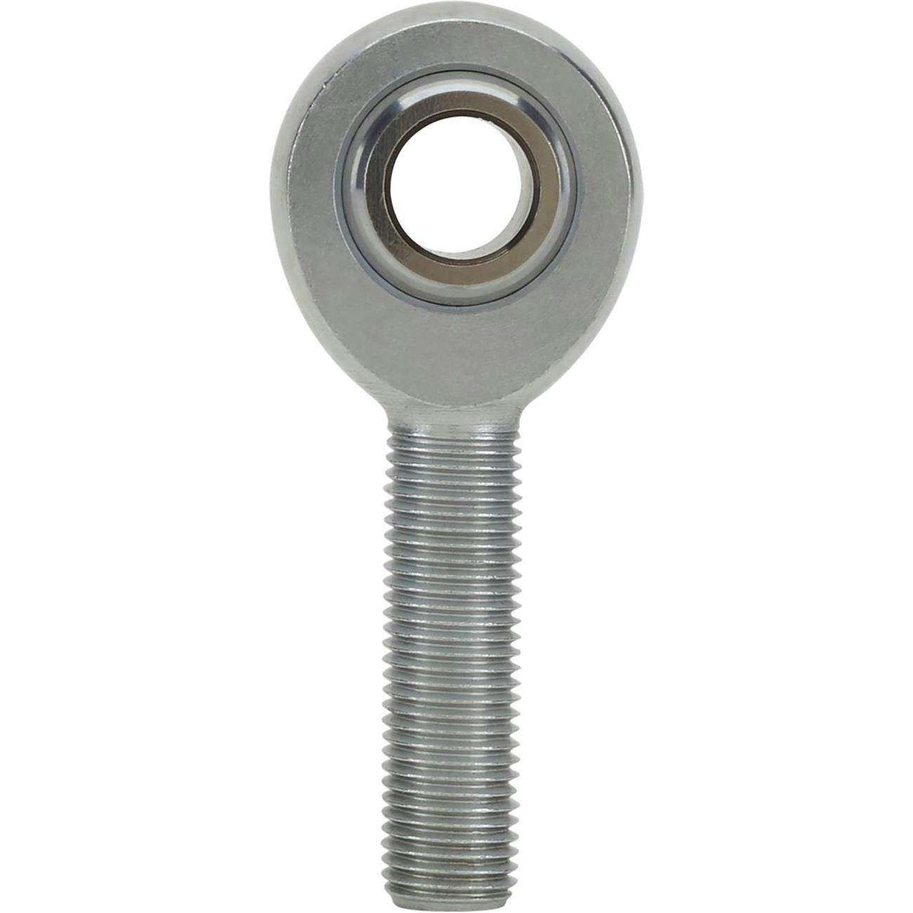 Precision Carbon Steel LH Male Heim Joint Rod End, 3/8 Inch, Each