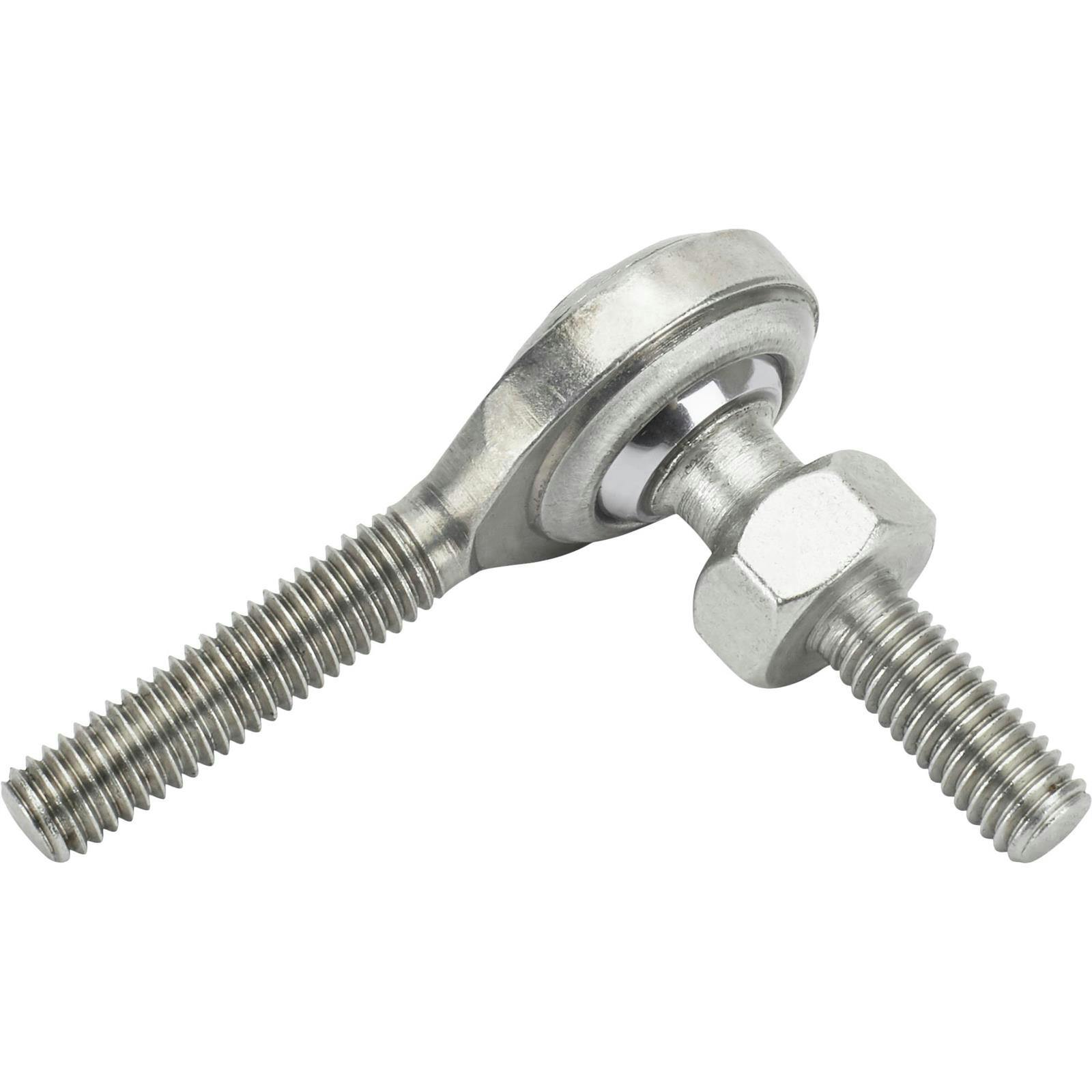 Steel 3/16 Inch LH Male Throttle Linkage Rod Ends with Stud