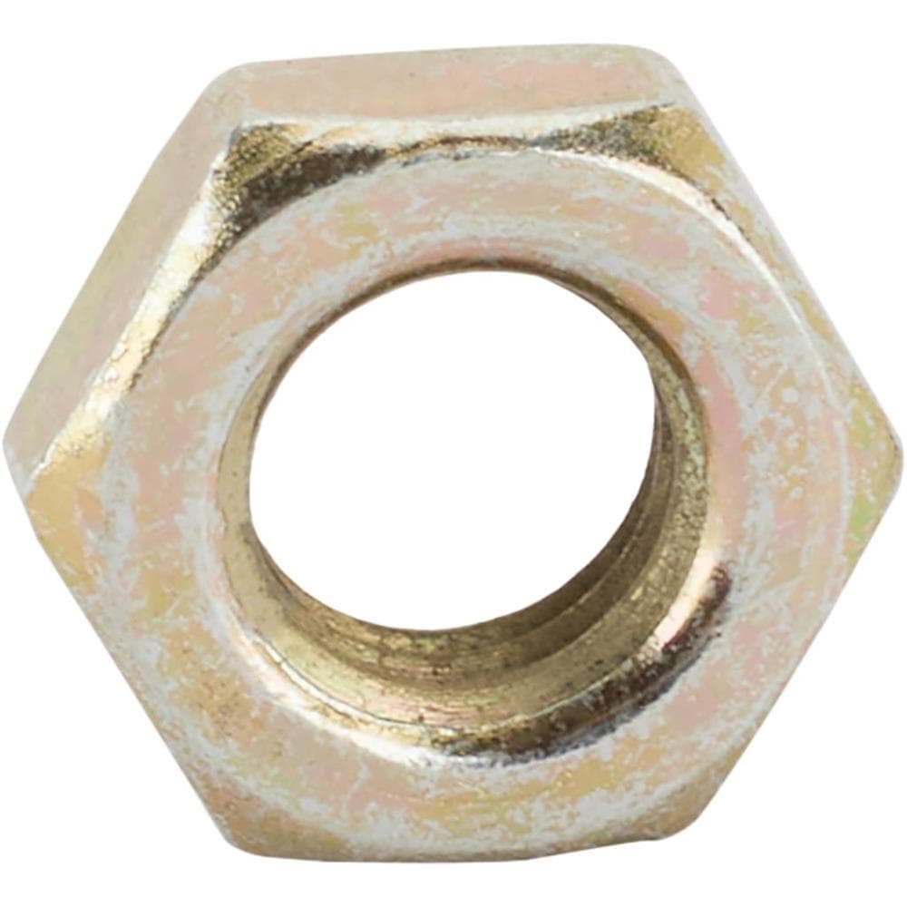 Steel Jam Nuts, 1/4 Inch-28 NF Fine Thread, Pack/6