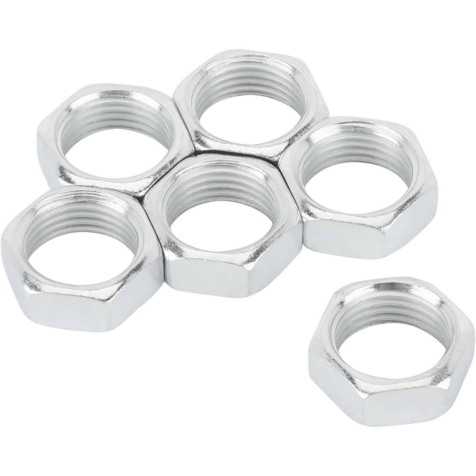 Small Diameter Steel Jam Nuts, 5/8-18, Pack/6