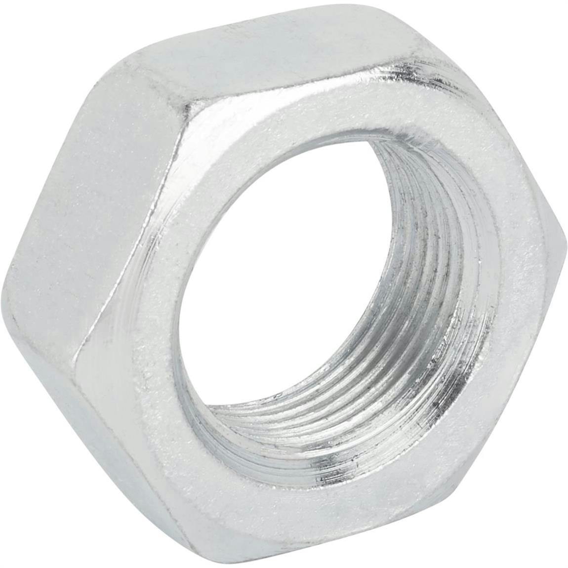 Heavy Duty Steel Jam Nut, 1-1/4 - 12