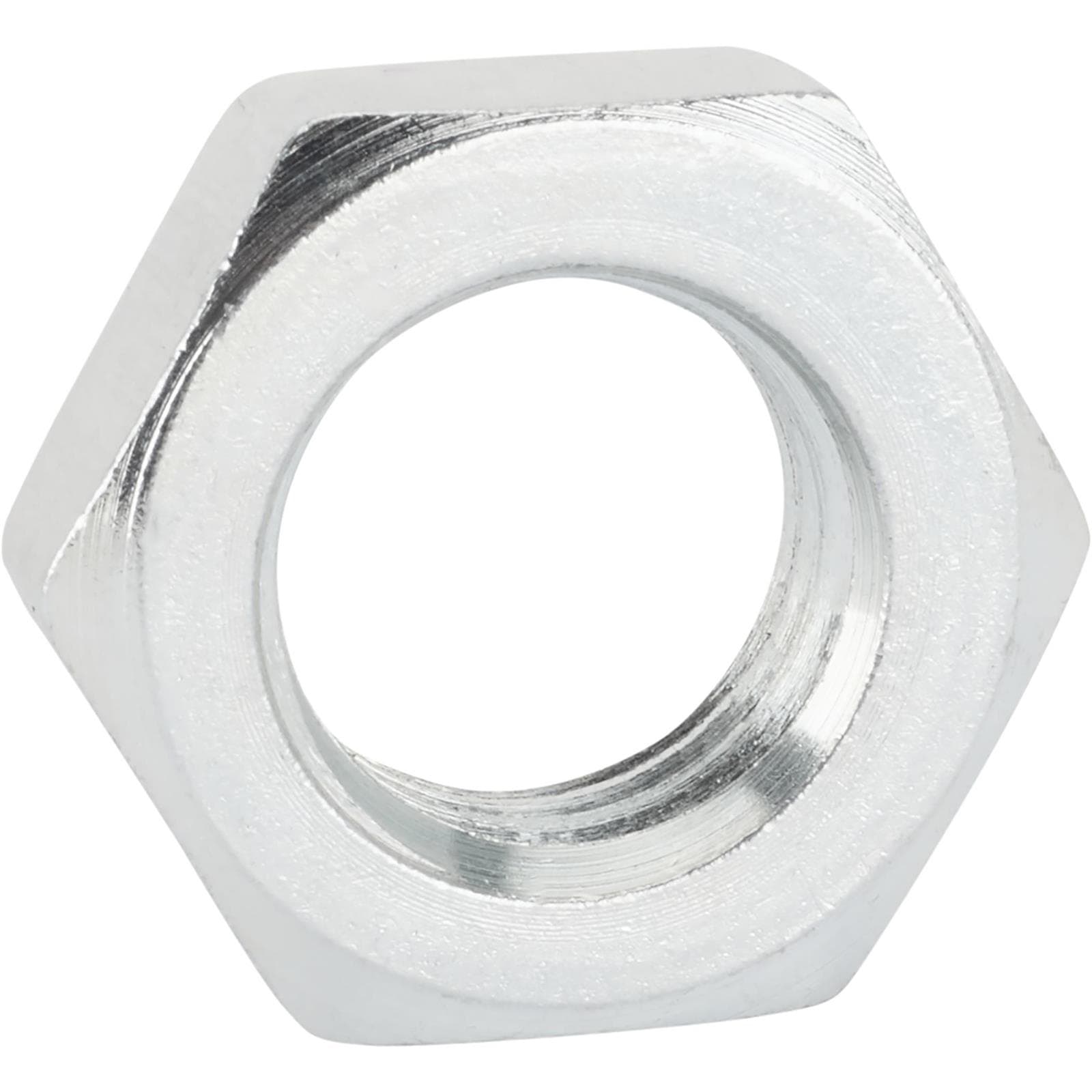 Steel Hex Jam Nut, 1-1/8 Inch, Zinc Plated