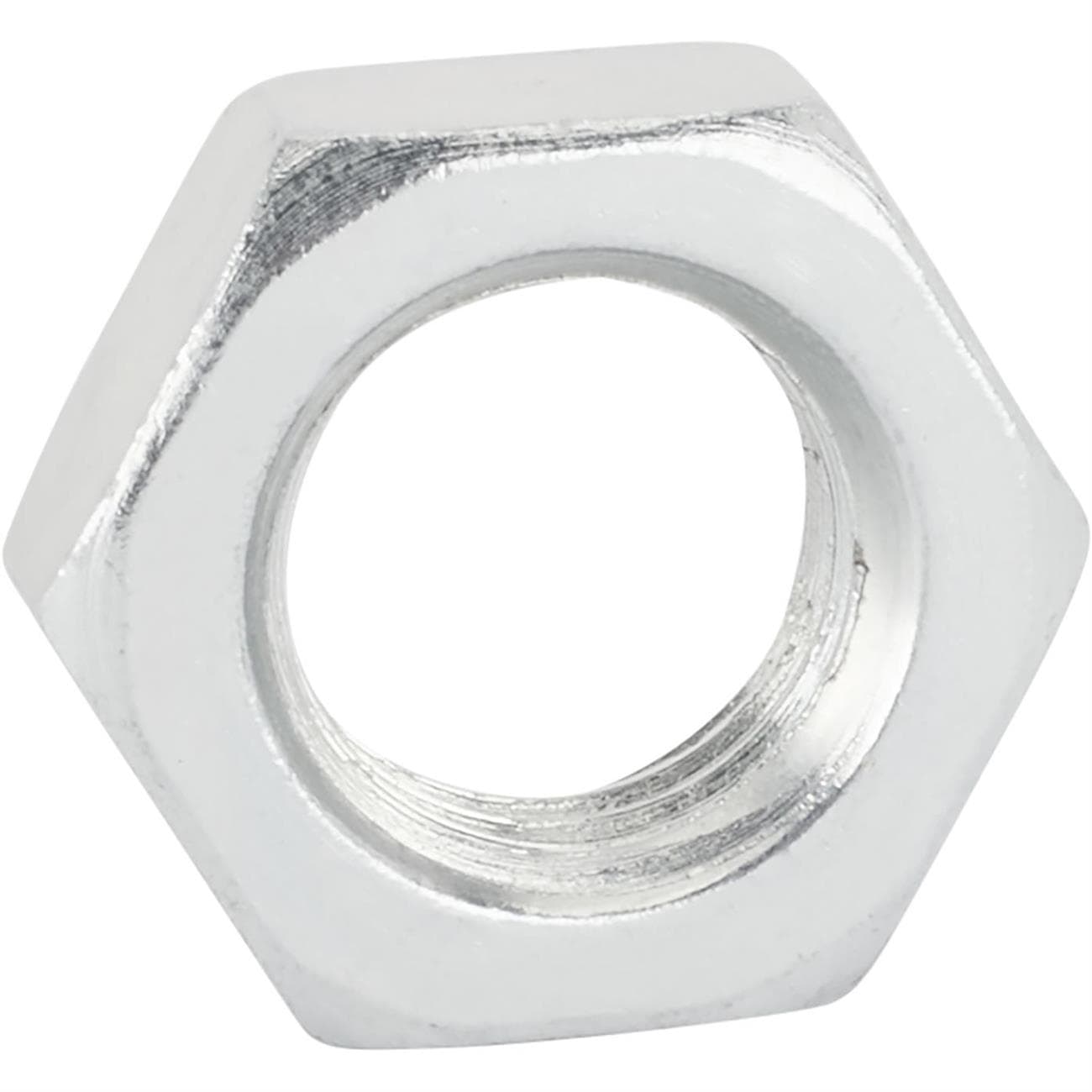 Steel Hex Jam Nut, 3/4 Inch, Zinc Plated
