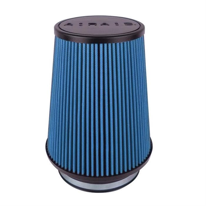 Airaid 703-491 SynthaFlow Air Filter, Blue, 7in Tall, Round Tapered