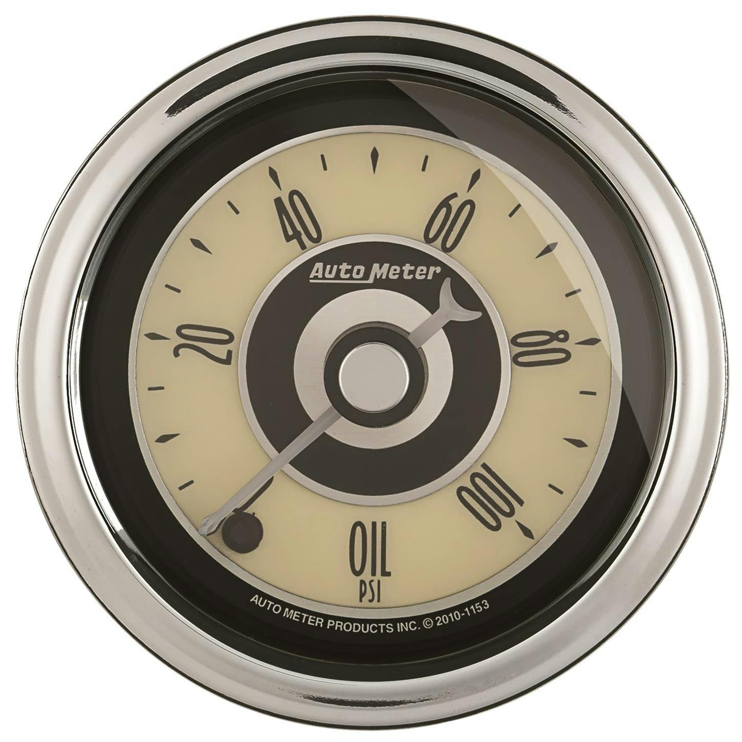AutoMeter 1152 Oil Pressure Gauge, 2 1/16 Inch 100PSI, Cruiser AD