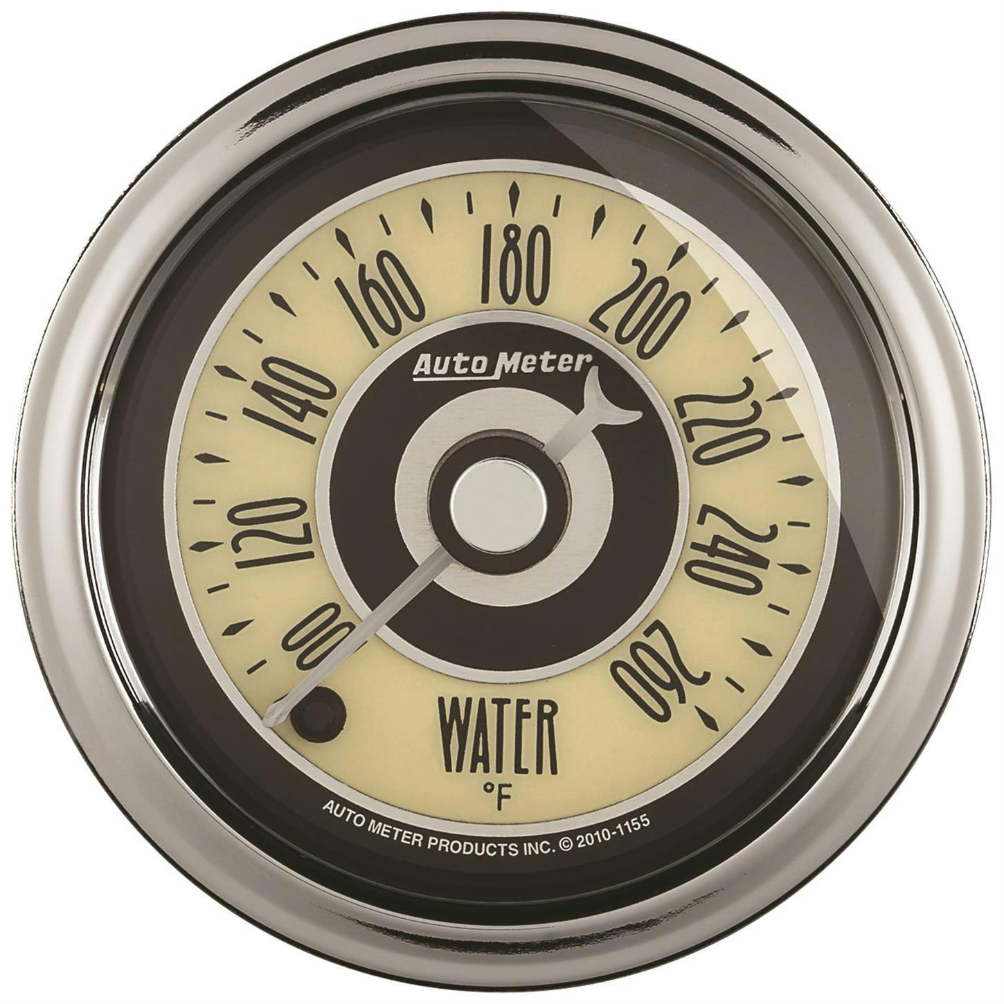 AutoMeter 1154 Water Temp Gauge 2 1/16 Inch, 260 Deg., Cruiser Ad