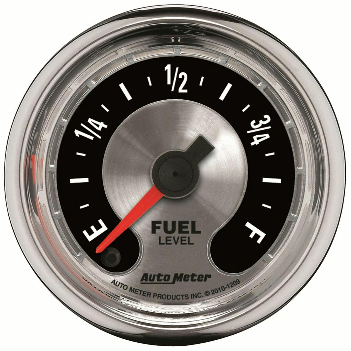 AutoMeter 1209 Fuel Level Gauge, 2 1/16 Inch, American Muscle