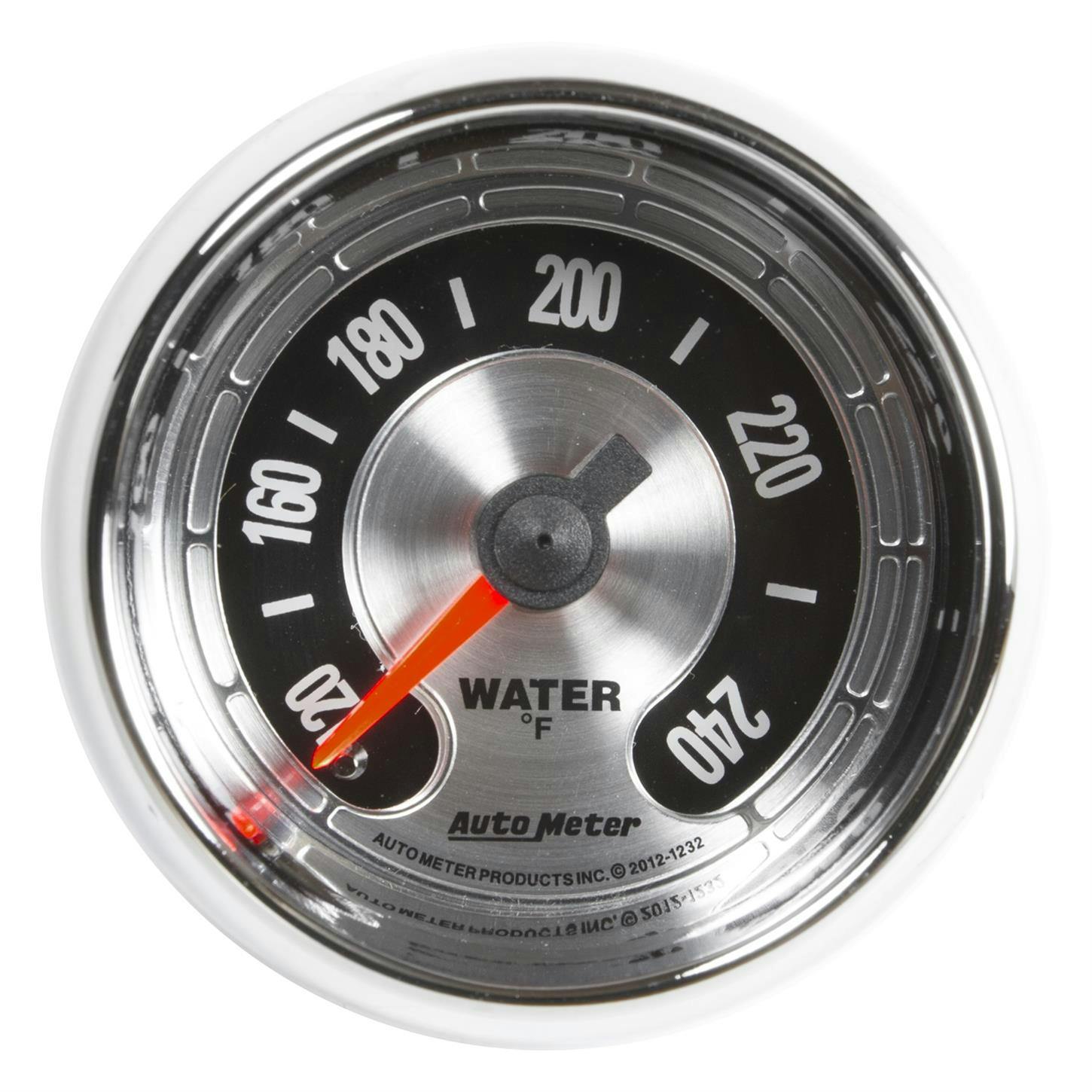 AutoMeter 1232 American Muscle Mechanical Water Temperature Gauge