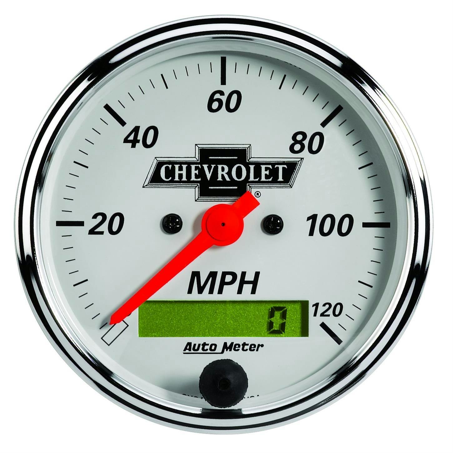 AutoMeter 1388-00408 Chevy Vintage Air-Core Speedometer Gauge