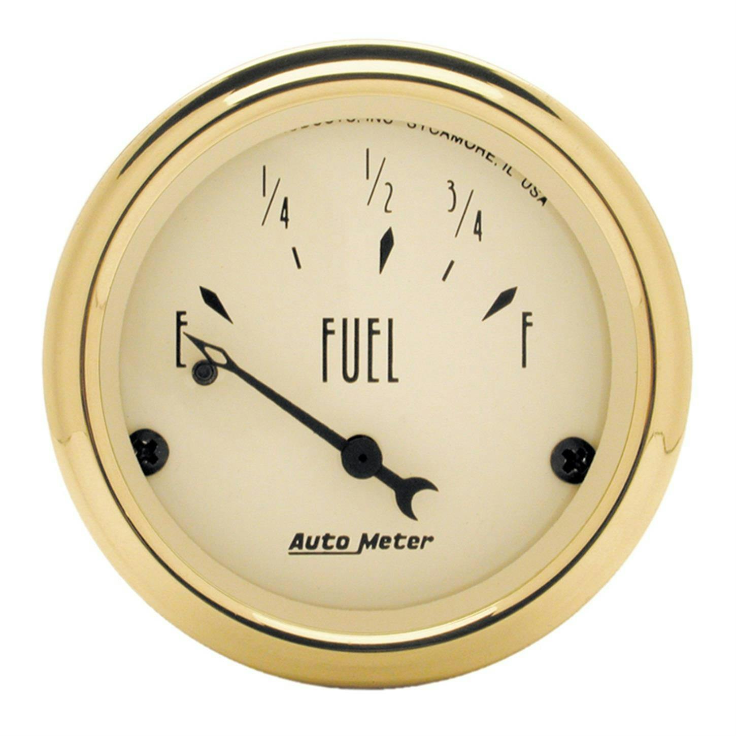 AutoMeter 1505 Golden Oldies Air-Core Fuel Level Gauge, 2-1/16