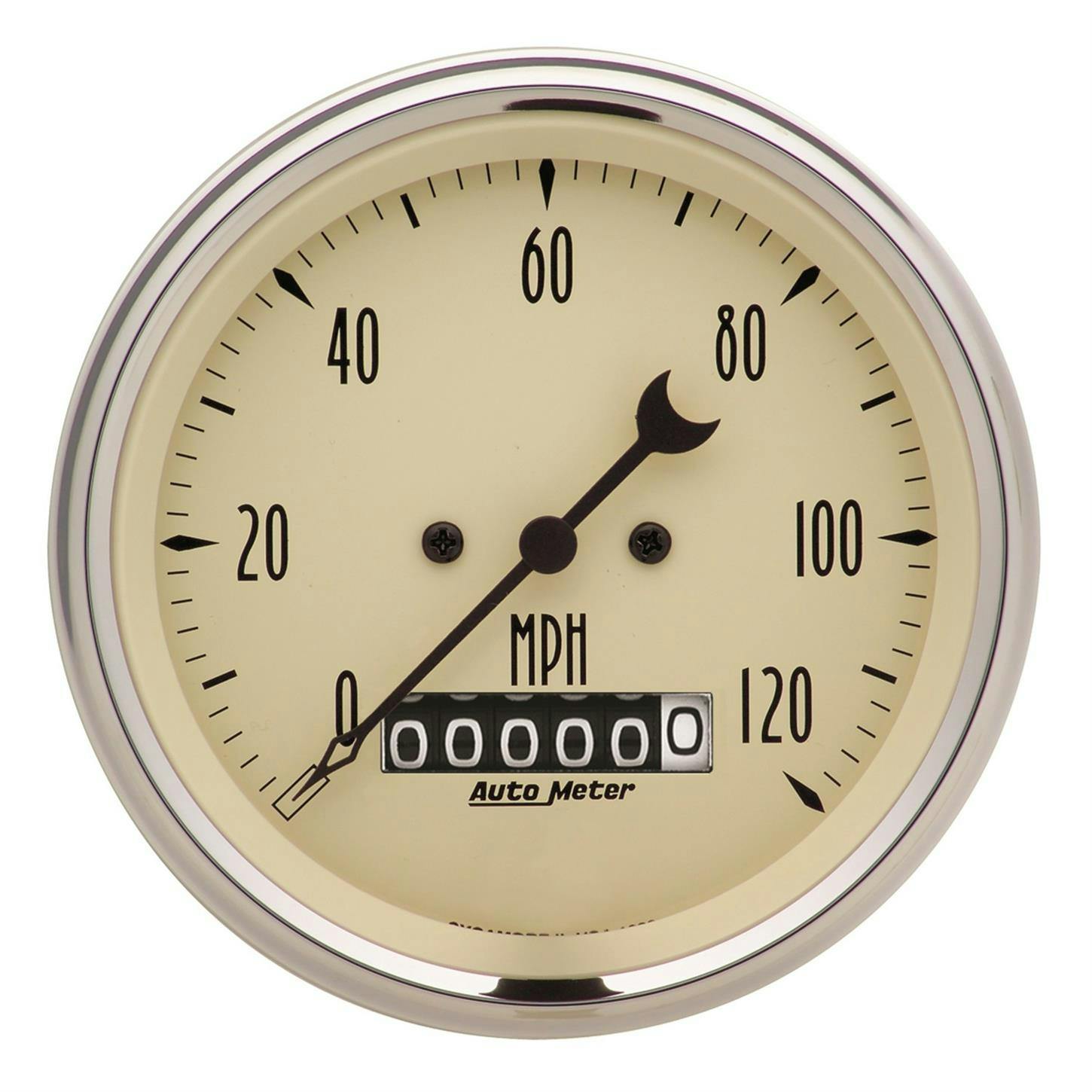 AutoMeter 1879 Antique Beige Air-Core Speedometer Gauge