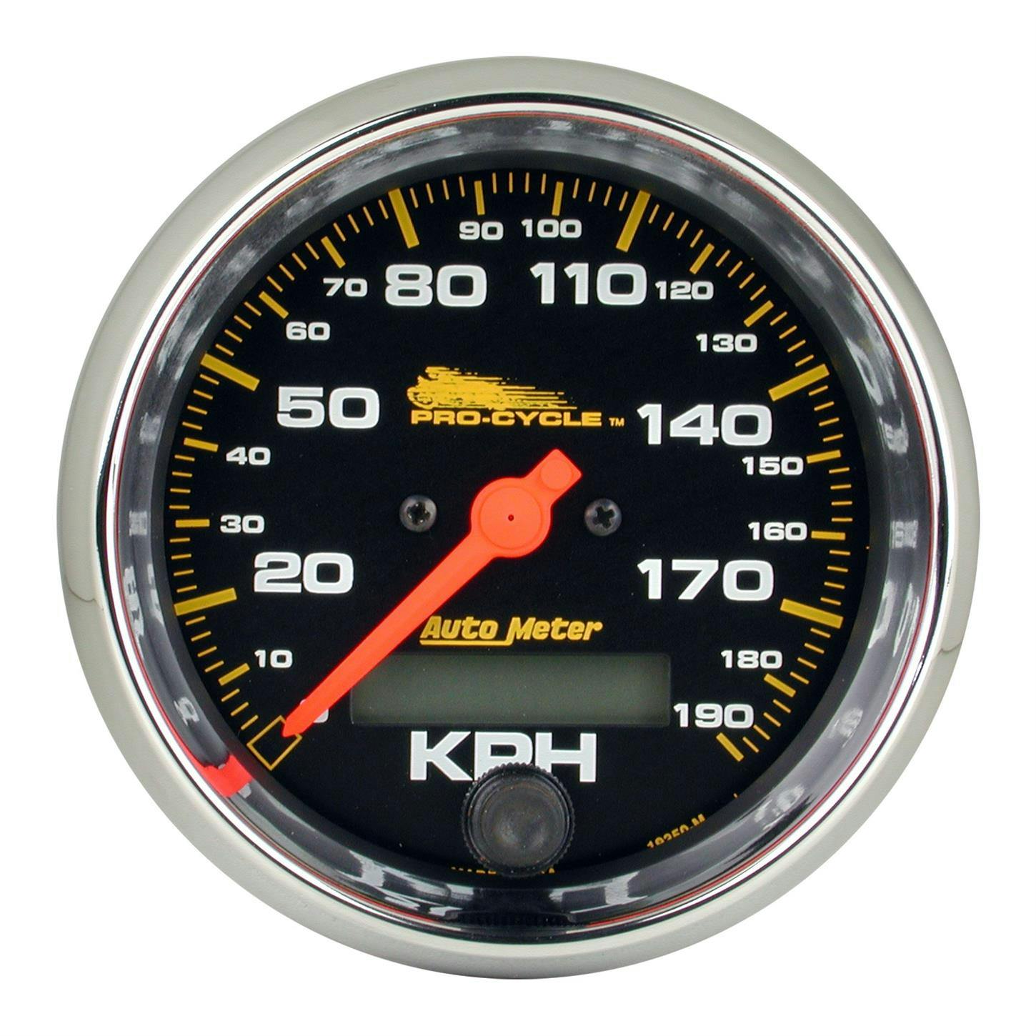 AutoMeter 19350 Speedo Gauge, 3 3/4 Inch, 120 MPH, Black