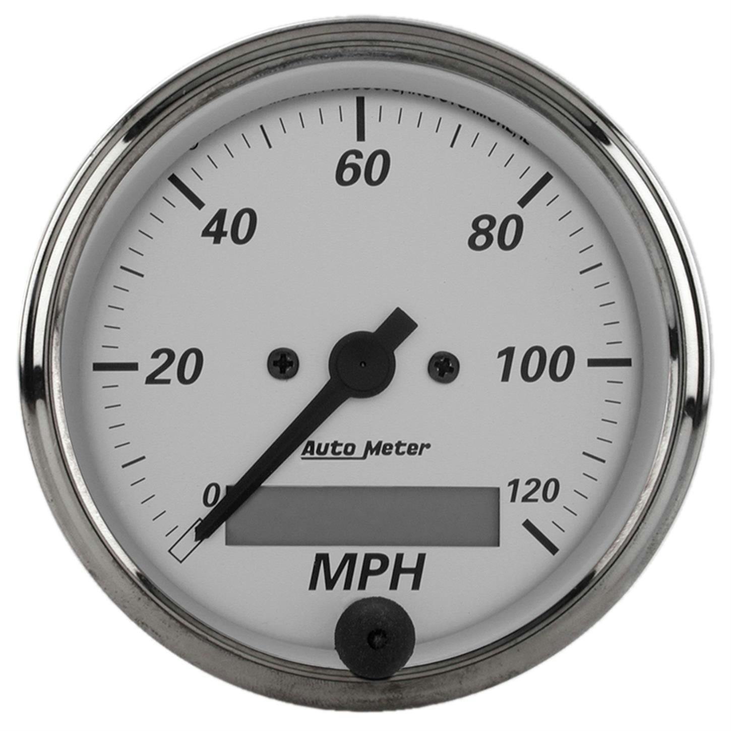 AutoMeter 1988 American Platinum Air-Core Speedometer Gauge