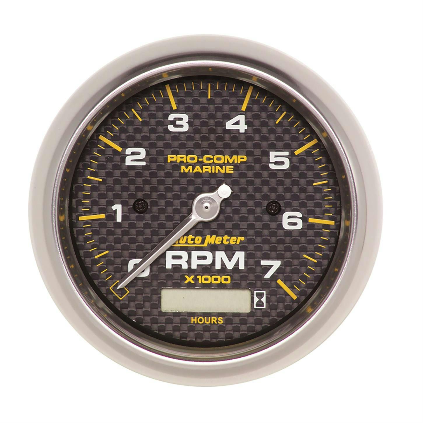 AutoMeter 200890-40 Tach Gauge, 3 3/8 Inch, 7K RPM, W/ Hourmeter