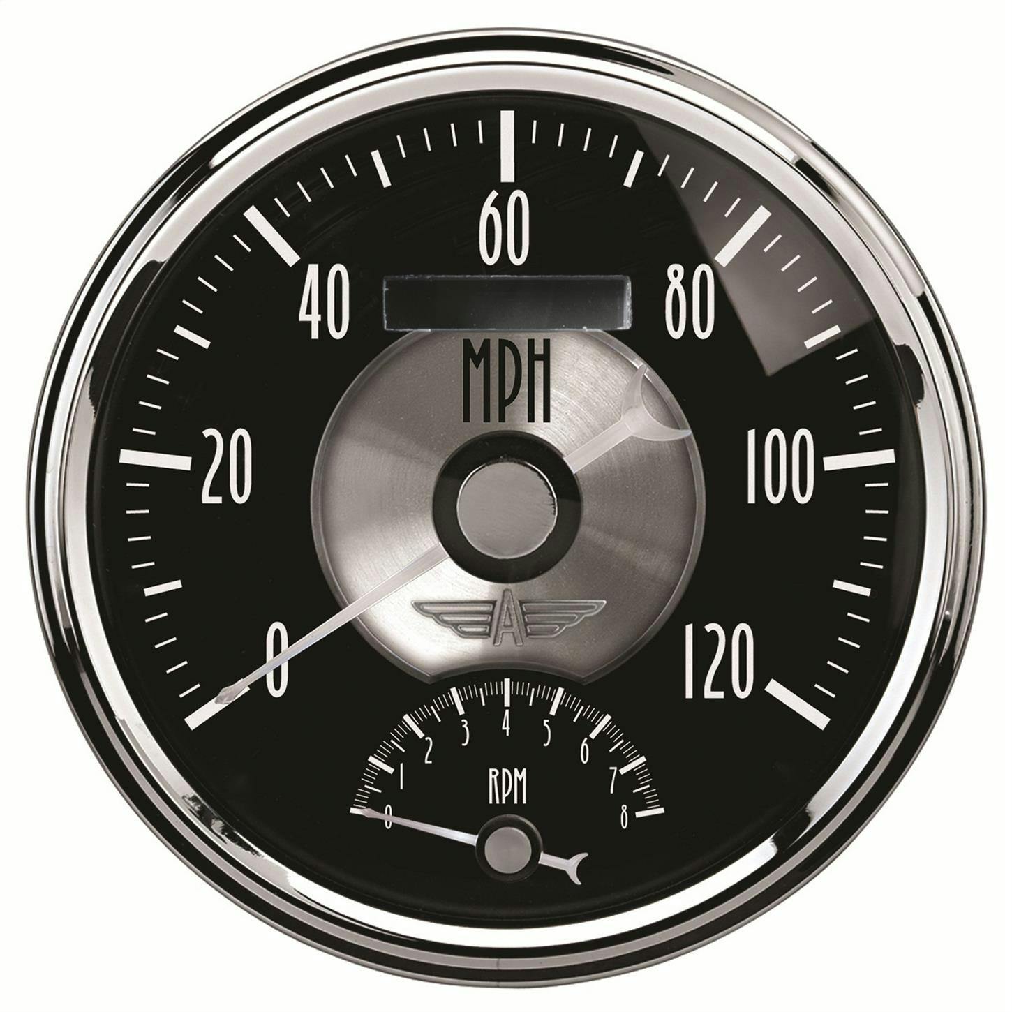 AutoMeter 2091 Prestige Black Diamond Air-Core Tach/Speedometer
