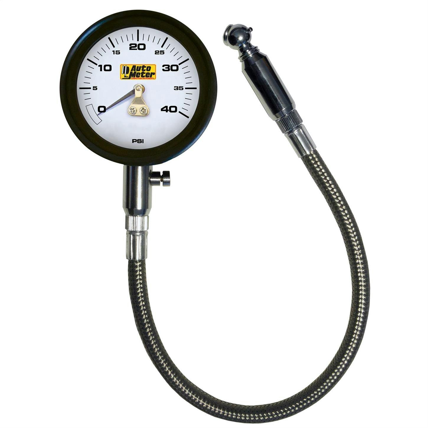 AutoMeter 2162 Mechanical Tire Press. Gauge, 40 PSI