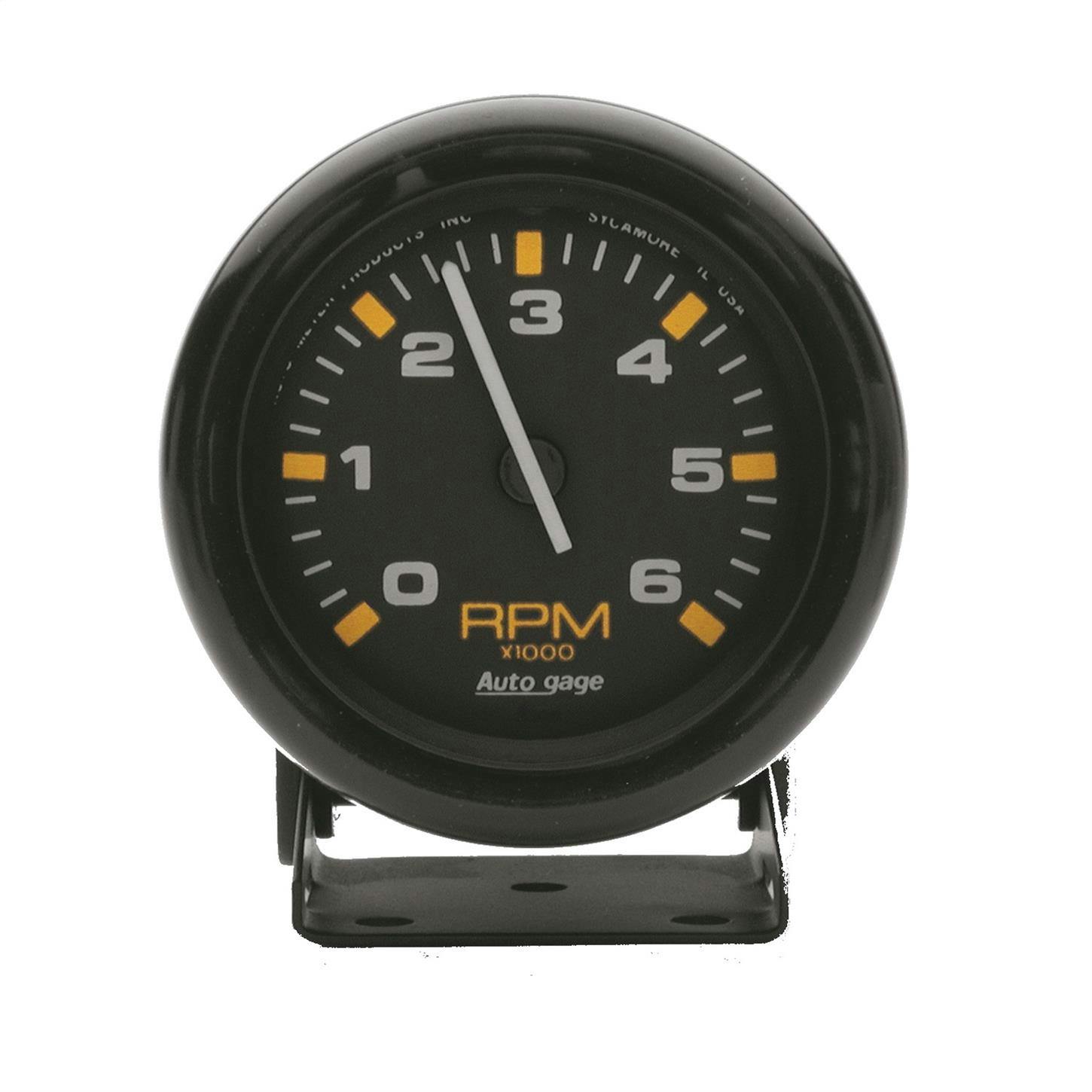 AutoMeter 2306 Auto Gage Air-Core Pedestal Tachometer Gauge