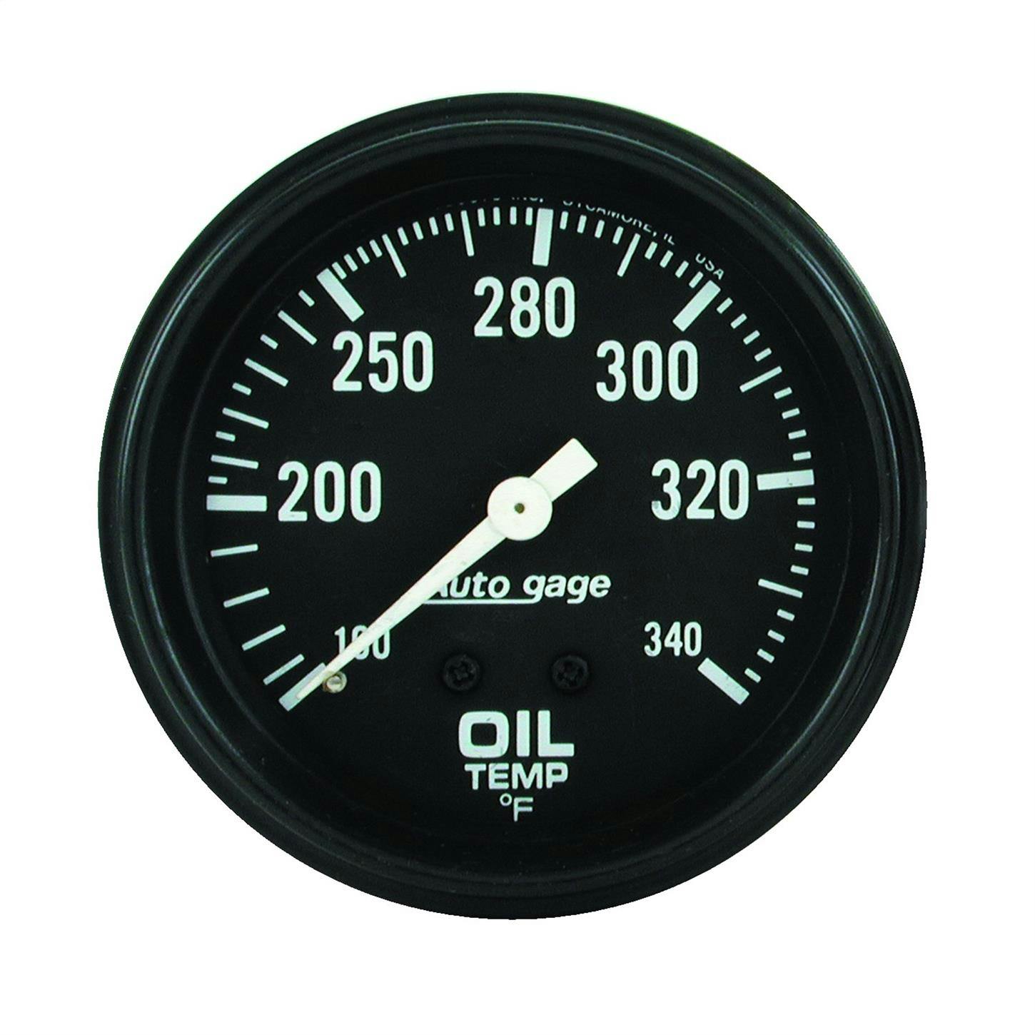 AutoMeter 2314 Auto Gage Mechanical Oil Temperature Gauge