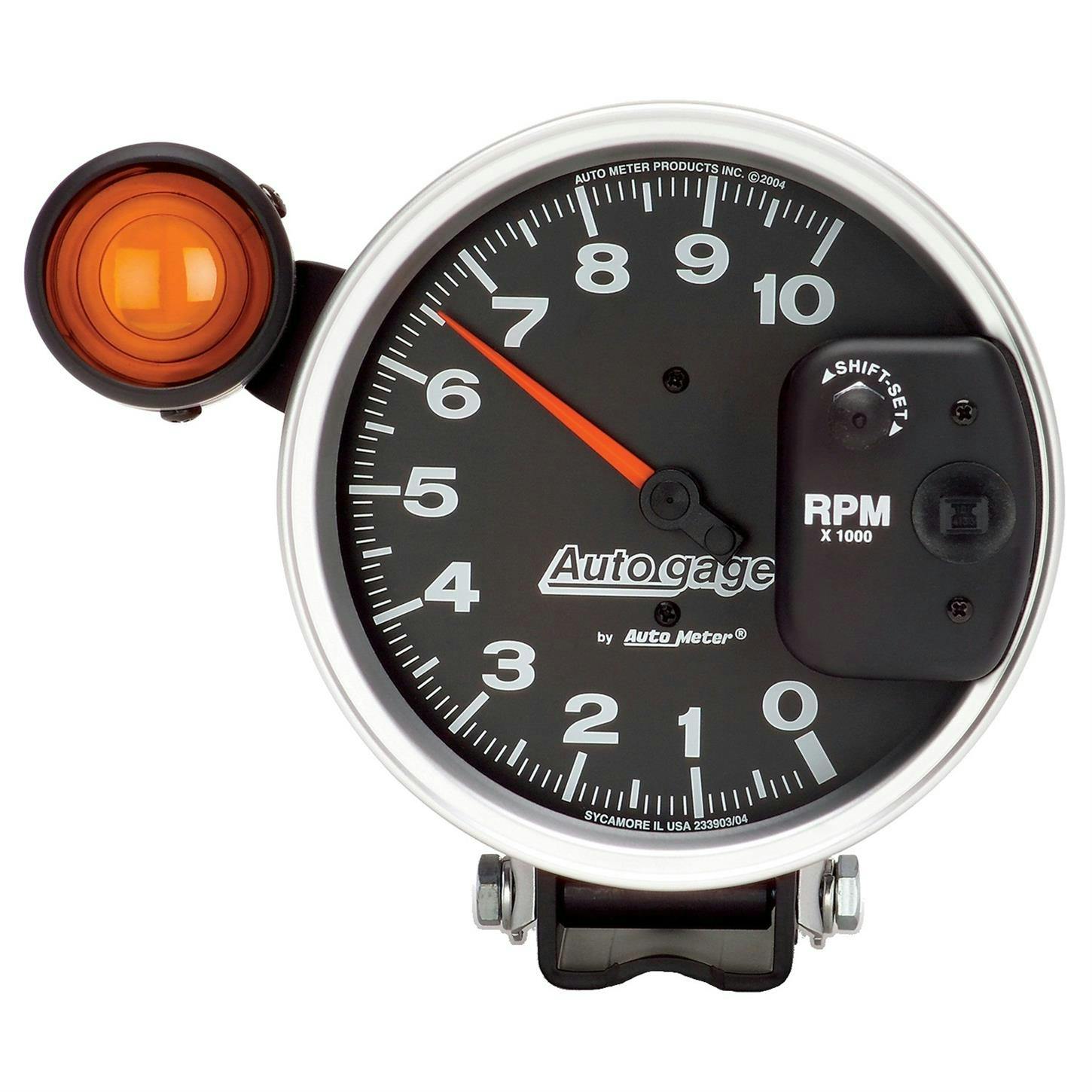 AutoMeter 233904 Auto Gage Air-Core Pedestal Tachometer Gauge