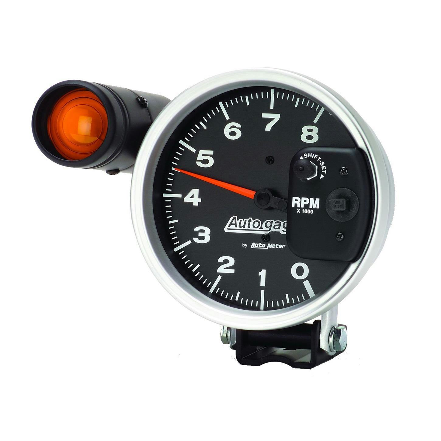 AutoMeter 233905 Tach Gauge, 5 Inch, 8K RPM, Shift-Lite, Black