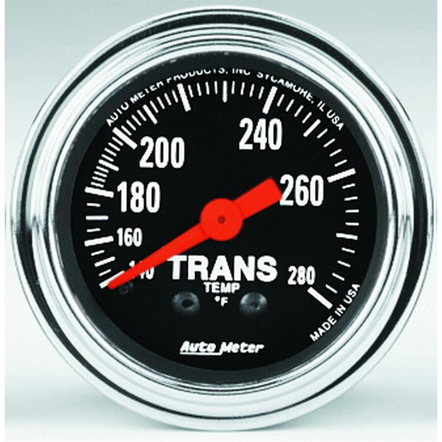 AutoMeter 2451 Trad. Chrome Mechanical Transmission Temp Gauge