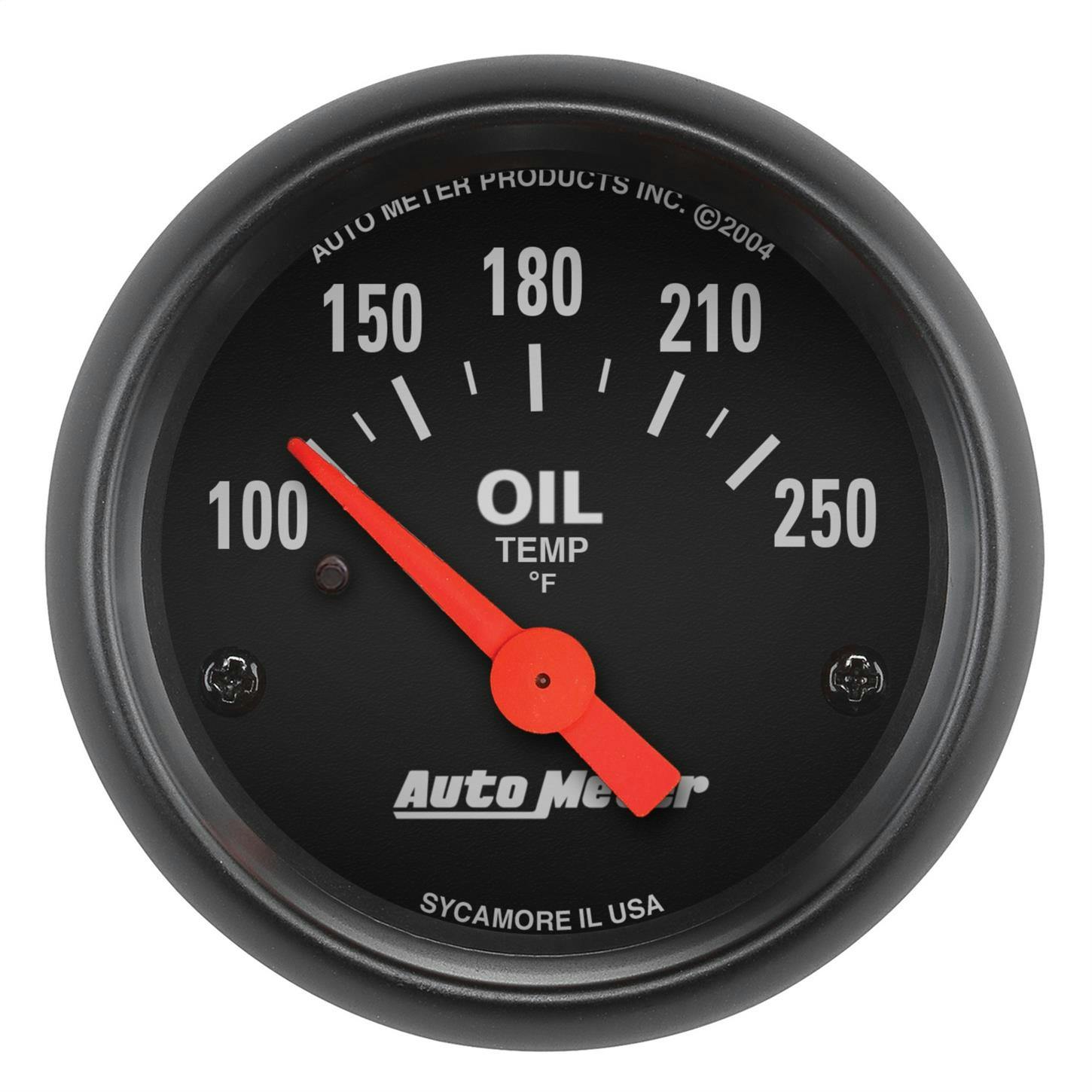 AutoMeter 2638 Z-Series Air-Core Oil Temperature Gauge, 2-1/16