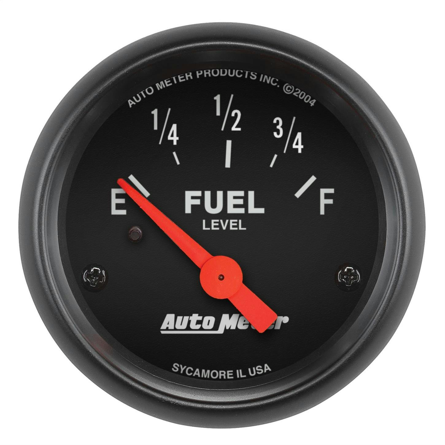 AutoMeter 2643 Z-Series Air-Core Fuel Level Gauge, 2-1/16 Inch