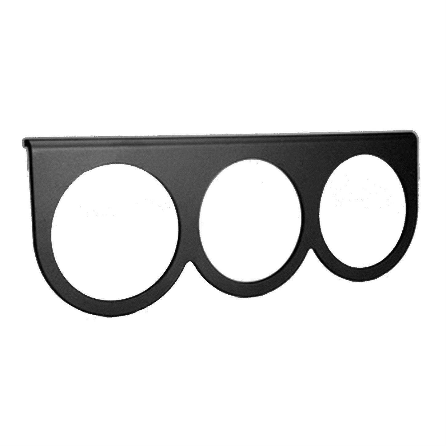 AutoMeter 3233 3-Hole Aluminum Gauge Panel Mount, 2-5/8 Inch