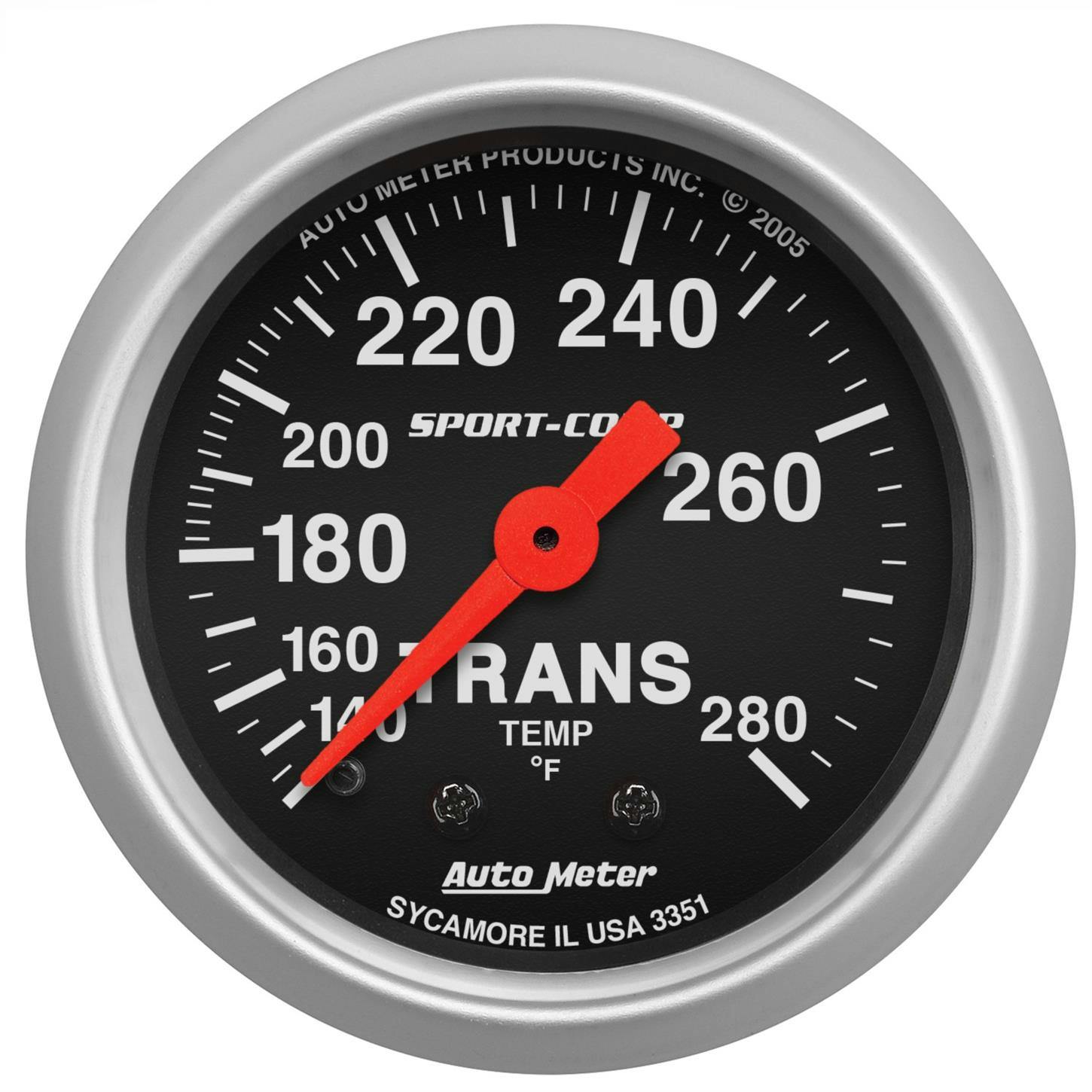 AutoMeter 3351 Sport-Comp Mechanical Transmission Temp. Gauge