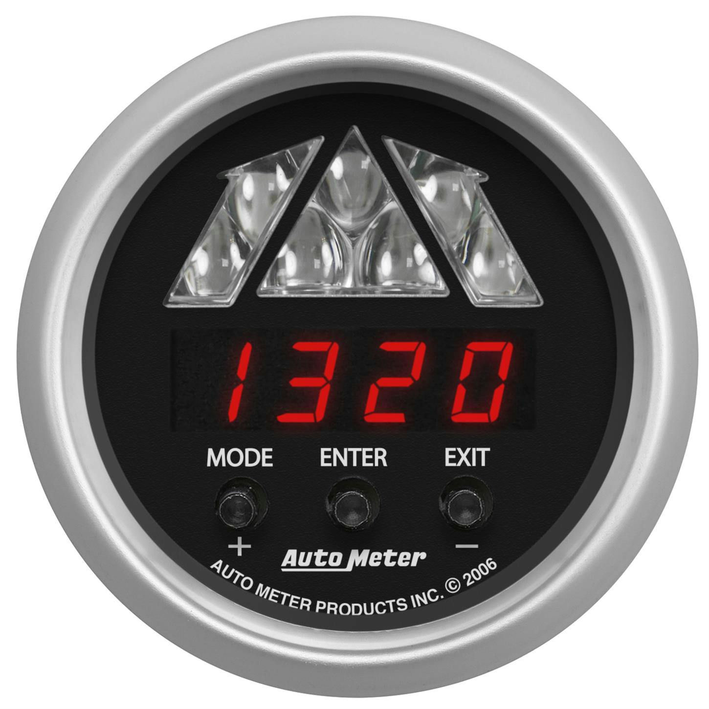 AutoMeter 3387 Tach Gauge, Led Shift Light