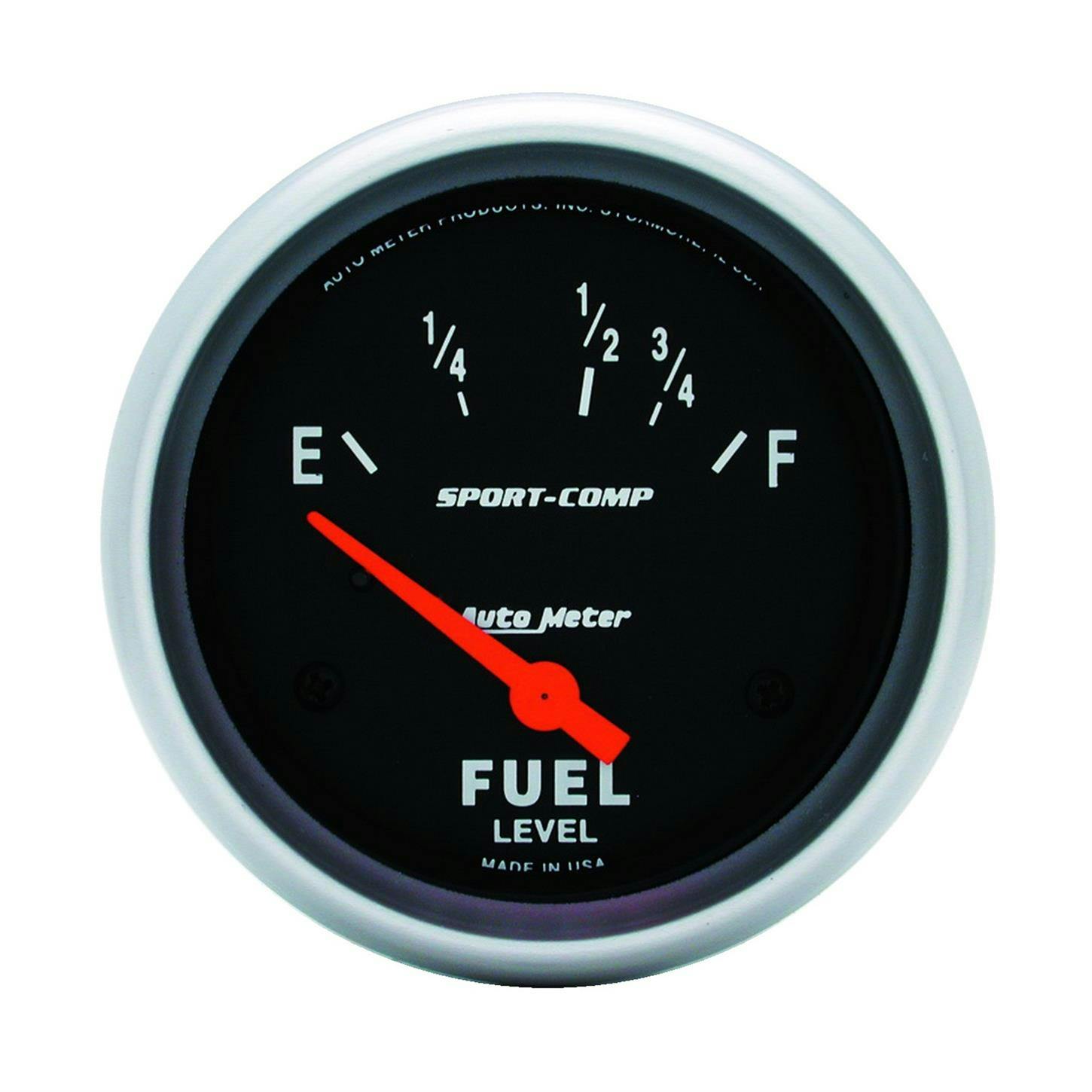 AutoMeter 3518 Sport-Comp Air-Core Elec. Fuel Level Gauge,2-5/8