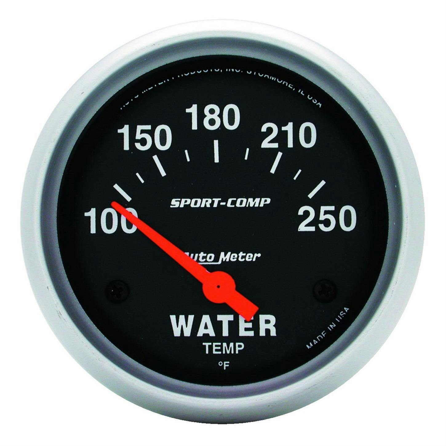 AutoMeter 3531 Sport-Comp Air-Core Water Temperature Gauge