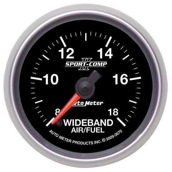AutoMeter 3670 Sport-Comp II Digi StepperMotor Wideband AFR Gauge