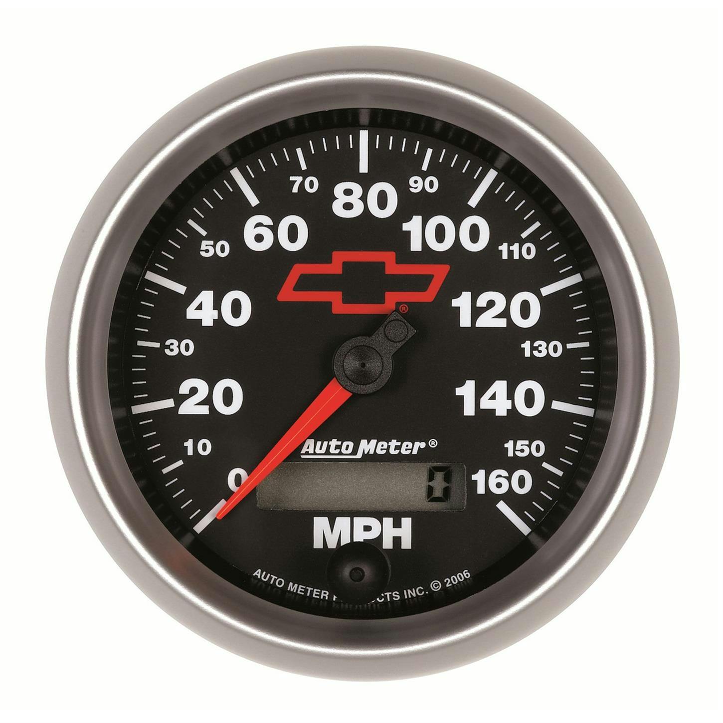 AutoMeter 3688-00406 Speedo Gauge, 3 3/8 Inch, 160MPH, Black