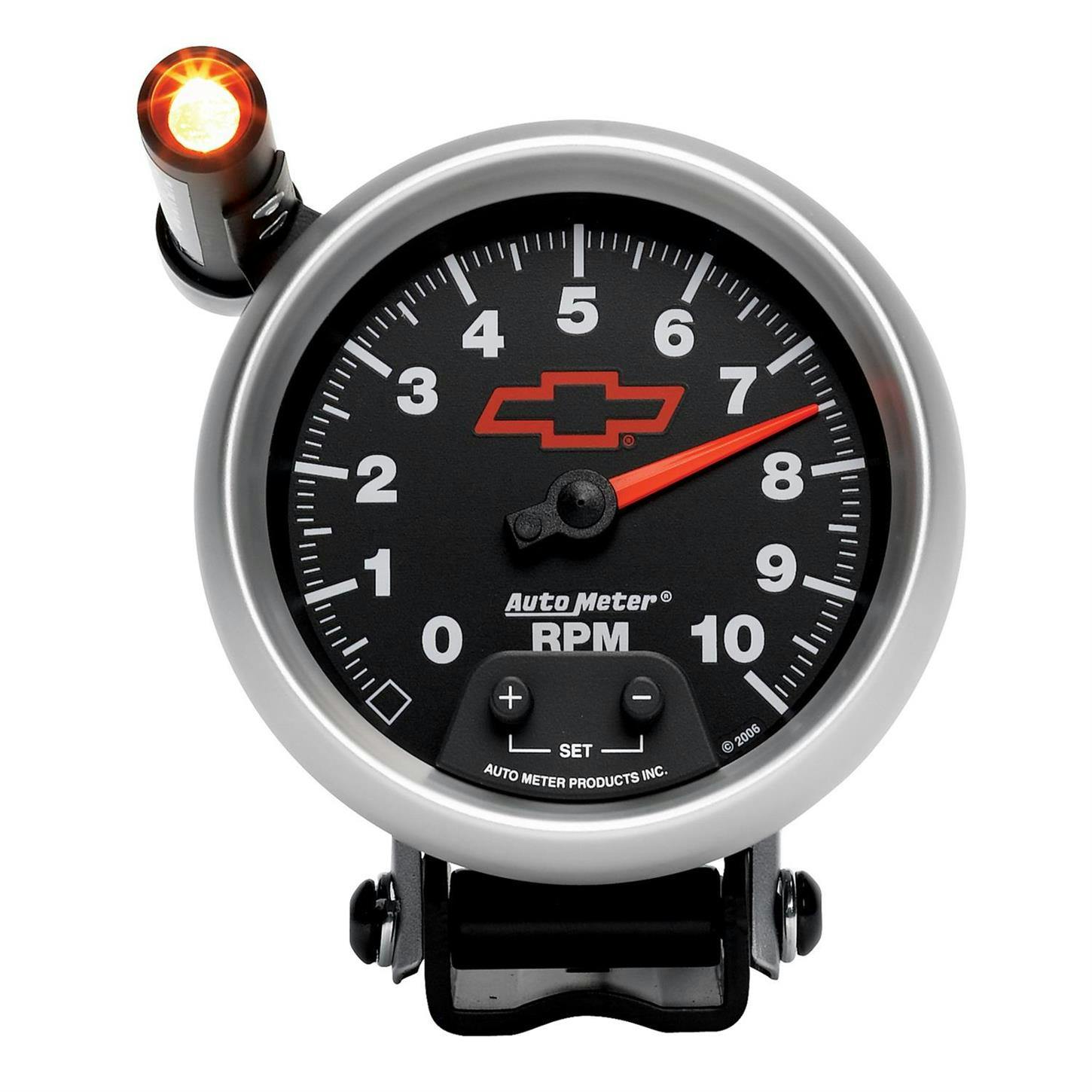 AutoMeter 3690-00406 Tach Gauge, 3 3/4 Inch, 10K RPM, Black