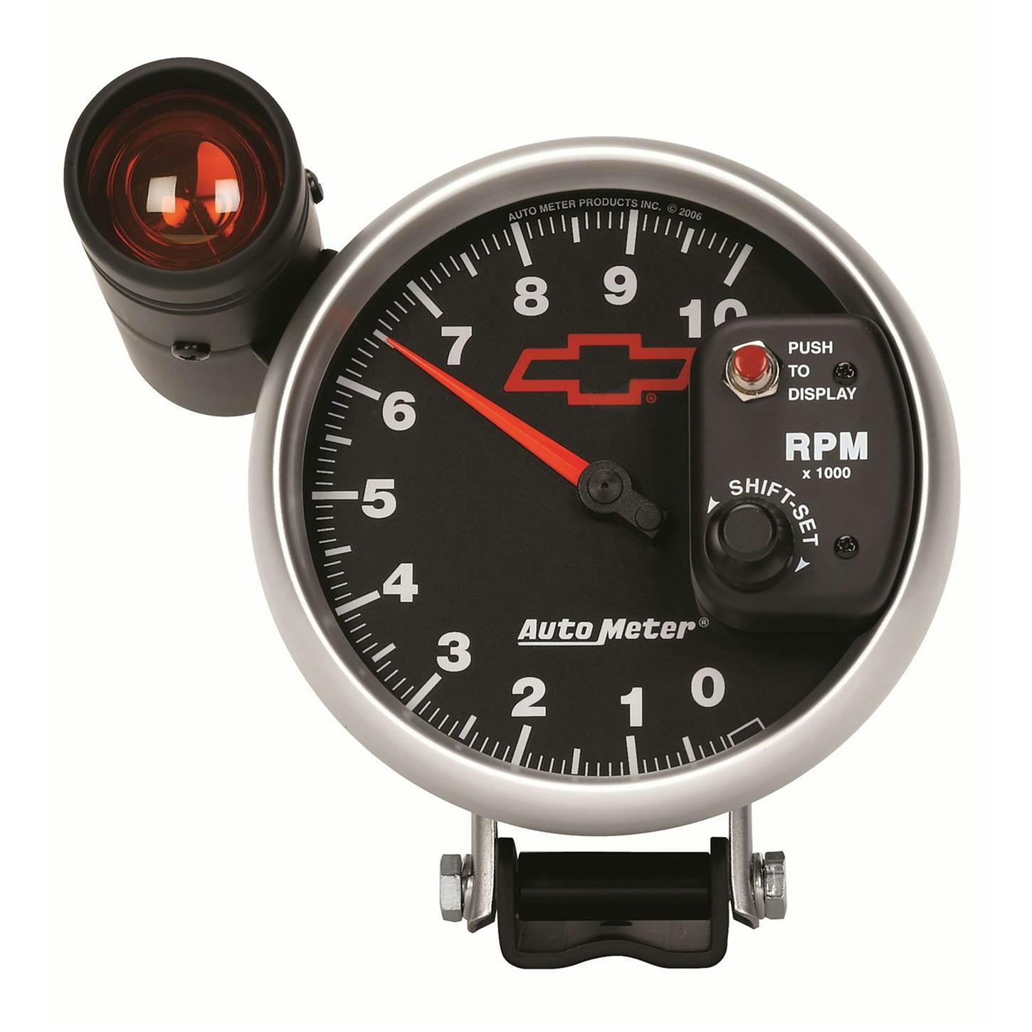 AutoMeter 3699-00406 Tach Gauge, 5 Inch, 10K RPM, Shift-Lite, Blk