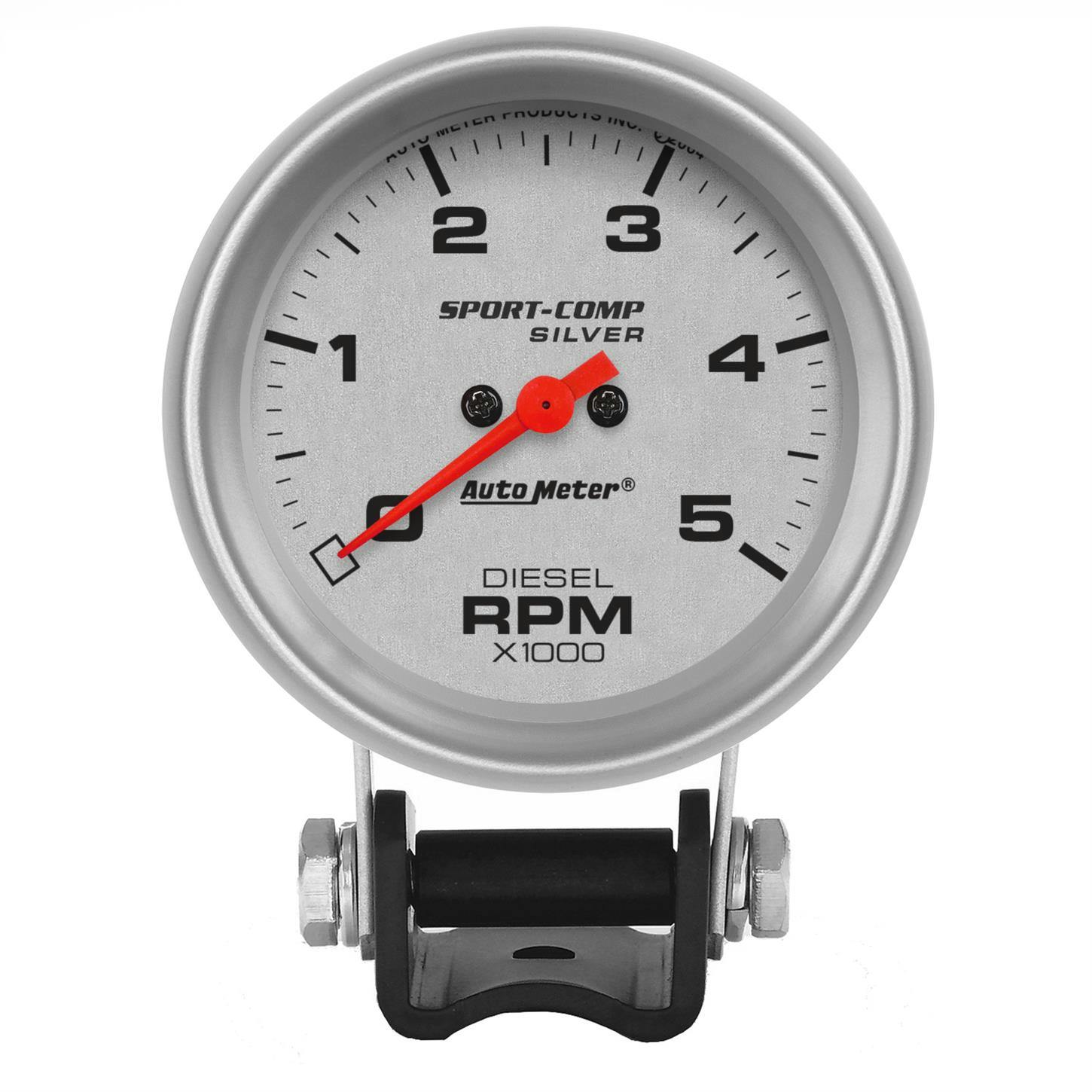 AutoMeter 3788 Diesel Tachometer, 2 5/8 Inch, 5K RPM, Pedestal