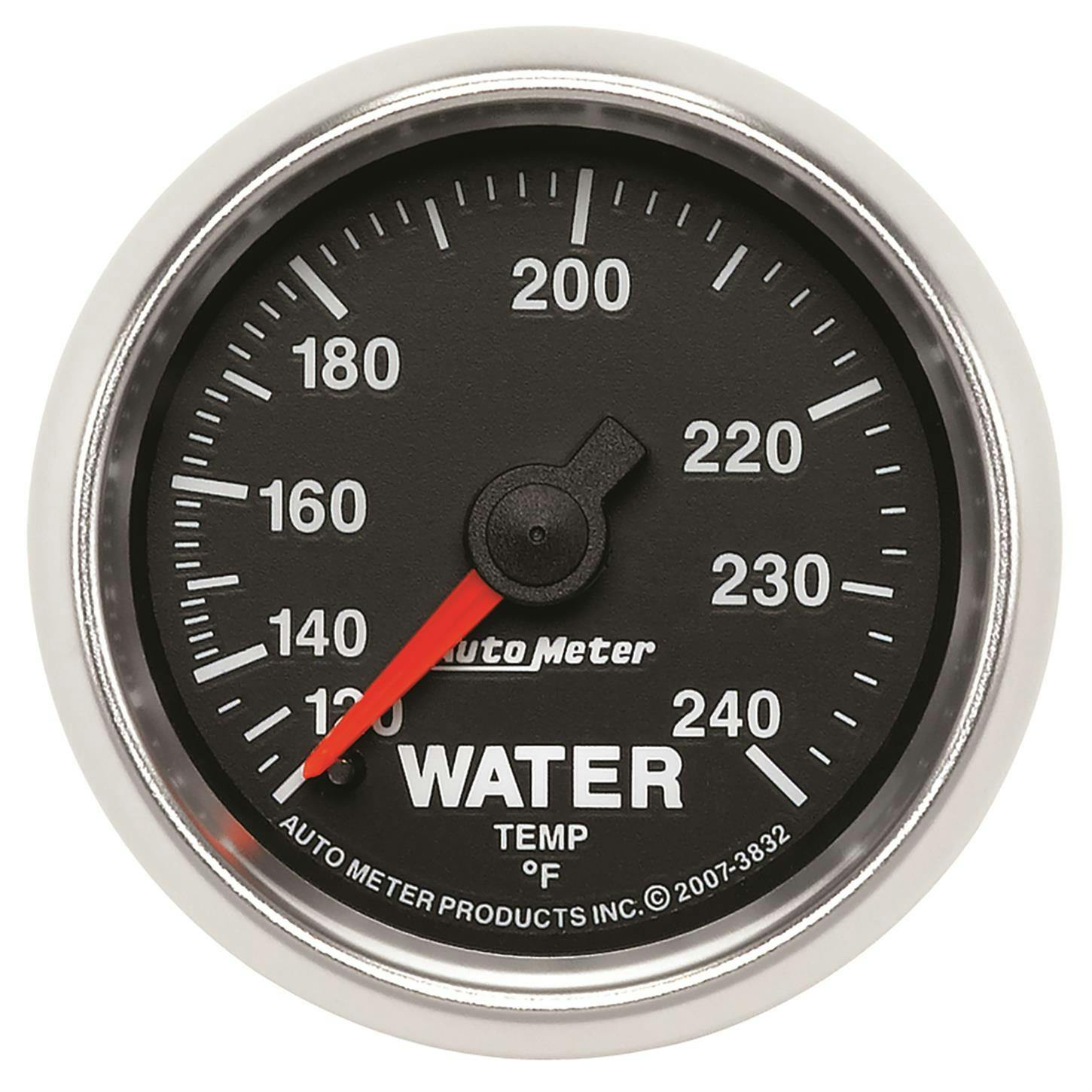 AutoMeter 3832 GS Mechanical Water Temperature Gauge, 2-1/16 Inch